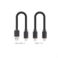 Kabel USB Type C Berkualitas Tinggi 1m 1.5m 2m, Kabel Pengisian Cepat USB ke Type C, Warna Putih dan Hitam, Kabel Data USB C, Kabel Type-C Dua Sisi