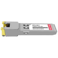 Module émetteur-récepteur SFP RJ45 2,5G 10/100/1000/2500 Mbps, Ethernet Cuivre 100m pour Switch
