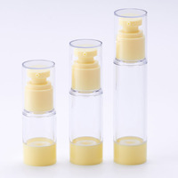 Flacons cosmétiques sans air P-LAN en AS avec pompe à lotion pour crème contour des yeux – 15ml, 30ml, 50ml, 80ml, 100ml, 120ml