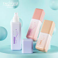 Flacon pulvérisateur vide carré personnalisé pour lavage des mains, flacon pompe en plastique pour soins personnels, lotion corporelle, emballage cosmétique