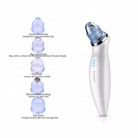 OEM Mini Rechargeable Tête Blanche Points Noirs Dissolvant D'acné Nettoyant Pour Le Visage Aspiration Des Pores Nettoyer Le Dispositif D'élimination Des Points Noirs
