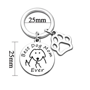 حامل مفاتيح للحيوانات الأليفة والكلاب والأم للفتيات ، حقيبة نسائية ، دلايات جذابة ، إكسسوارات حقيبة يد ، سلسلة مفاتيح ، حلقة القط ، الأم ، سلسلة مفاتيح ، الكلب ، الأم ، سلسلة مفاتيح - Product Image 2