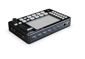 Video Switcher Screen Live Streaming PTZ Multi Camera Broadcast Switcher Live Video Switcher Video Mixer With Screen 1080p