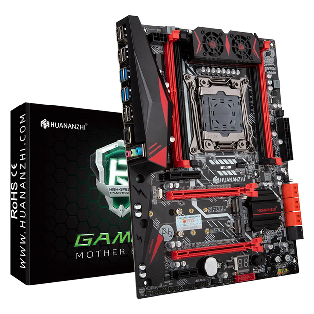 X99 AD3 Motherboard DDR3 Motherboard Supports E5-2673 V3 E5-2696v4 Max128G Memory ECC Server for Desktop