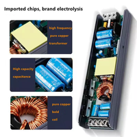 Alimentation LED 400W à tension constante 12V 24V, unité d'alimentation à découpage pour bande LED intérieure