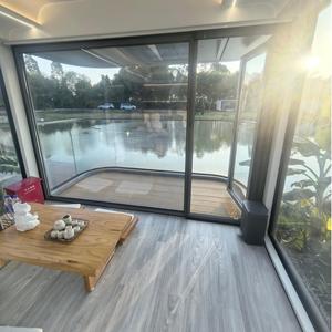 Sang trọng di chuyển đúc sẵn thép Pod nhà không thấm nước <span class=keywords><strong>Modular</strong></span> cabin lấy cảm hứng từ không gian viên nang sản xuất container Nhà cung cấp - Product Image 5