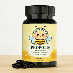 Gélules de Propolis Verte OEM avec Vitamine E pour le Soutien Immunitaire, la Protection Antioxydante et le Bien-être du Corps Entier - Product Image 1