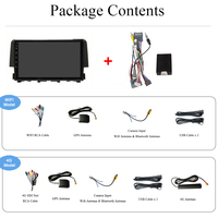 Autoradio pour Honda Civic 10ème génération 2015 - 2021 Lecteur multimédia 2 DIN Sans fil Car-play Android Auto GPS NAVIGATION