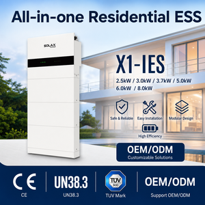 Système Solaire Complet Tout-en-un 2,5kW-8kW Haute Efficacité Prêt pour VPP Dispositif Hybride de Stockage d'Énergie ESS à Surdimensionnement PV de 200% - Product Image 1