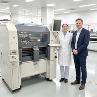 Machine de Placement de Composants SMT à Haute Vitesse YAMAH YS12 Reconditionnée à 10 Buses pour PCB, Éclairage LED, Ligne d'Assemblage SMT pour la Fabrication