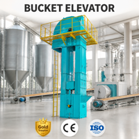 Élévateur à godets chinois / Élévateur à godets pour céréales / Élévateur vertical à godets pour le transport du maïs, du blé et du soja