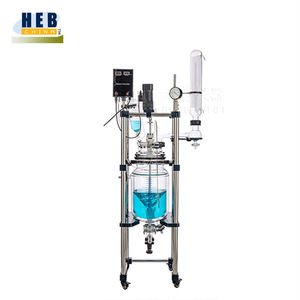 Réacteur en verre revêtu HEB-30L pour la chimie organique et inorganique et l'équipement de laboratoire de précision - Product Image 4