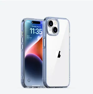热卖制造透明水晶设计盖透明手机外壳适用于Iphone 13 14 15 Pro Max