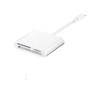 High-Speed Drie-In-Één Microsd Kaartlezer Voor Slr Camera En Mobiele Telefoon Multifunctionele Plastic Tf Geheugenkaartlezer - Product Image 1