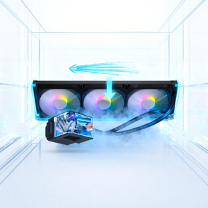 High Performance Water Cooling System AIO CPU Cooler 120mm <b>Radiator</b> Fluid Bearing ARGB LED 3pin/4pin for Computer Case High Perf - Product Image 1