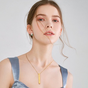 Bendición bíblica talismán collar <span class=keywords><strong>hebreo</strong></span> mesiánico judío protección collar de acero inoxidable joyería regalo al por mayor - Product Image 2