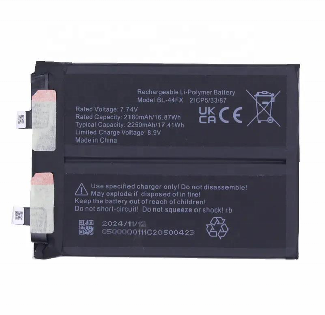 REAL CAP Replacement Battery BL-44FX for Tecno Infinix Note 12 Cell Phone High Quality Rechargeable Lithium Digital Batteries