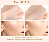 Fond de teint mat liquide OEM personnalisé en gros étiquette blanche prix raisonnable correcteur de visage pour la peau foncée sans huile aspect naturel