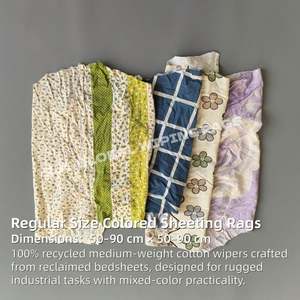 Trapos de Algodón 100% para Limpieza Industrial, Trapos Marinos, 10 kg, 25 kg, Paquete de Trapos Industriales Multicolores, Trapo de Algodón de 20 kg para Limpieza de Talleres - Product Image 2