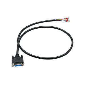 Cable Serial DB15 de Una Sola Cabeza, 15 Pines, Blindado, para Datos, Control de Impresión, Señal de Computadora, con Cubierta de PVC y Conductor de Cobre - Product Image 4