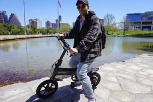 Vélo électrique <span class=keywords><strong>pliable</strong></span> compact de <span class=keywords><strong>14</strong></span> <span class=keywords><strong>pouces</strong></span> pour les trajets en ville, facile à transporter et à ranger, vélo électrique de <span class=keywords><strong>14</strong></span> <span class=keywords><strong>pouces</strong></span> 250W - Product Image 3