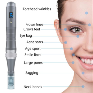 Amélioration de la texture du visage, infusion de sérum et amélioration du teint avec l'appareil <span class=keywords><strong>Dr</strong></span> <span class=keywords><strong>Pen</strong></span> <span class=keywords><strong>Ultima</strong></span> M8 à <span class=keywords><strong>6</strong></span> vitesses - Product Image 5
