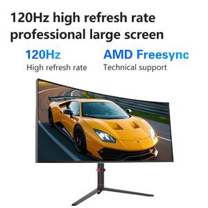 หน้าจอคอมพิวเตอร์เดสก์ท็อปขนาด 40 นิ้ว 5K แบบโค้ง 120HZ ความละเอียด 5120*2160 ขายส่งจากโรงงาน - Product Image 3