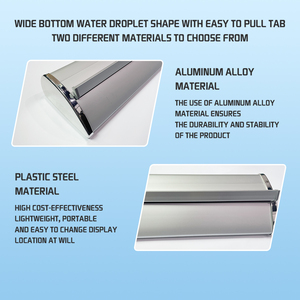 Chất Lượng Cao Tùy Chỉnh Roll-up Biểu Ngữ Đứng Với Khung Nhôm Di Động Rộng Cơ Sở Roll-up Biểu Ngữ Đứng Nhà Máy Trực Tiếp - Product Image 5