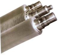 Rouleau ondulé de haute précision avec cannelure en acier au chrome dur A B C E F G