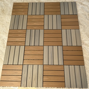 Fonte all'ingrosso all'aperto Splicing balcone auto-pavimentazione terrazza pavimento impermeabile in legno anticorrosivo in plastica - Product Image 2