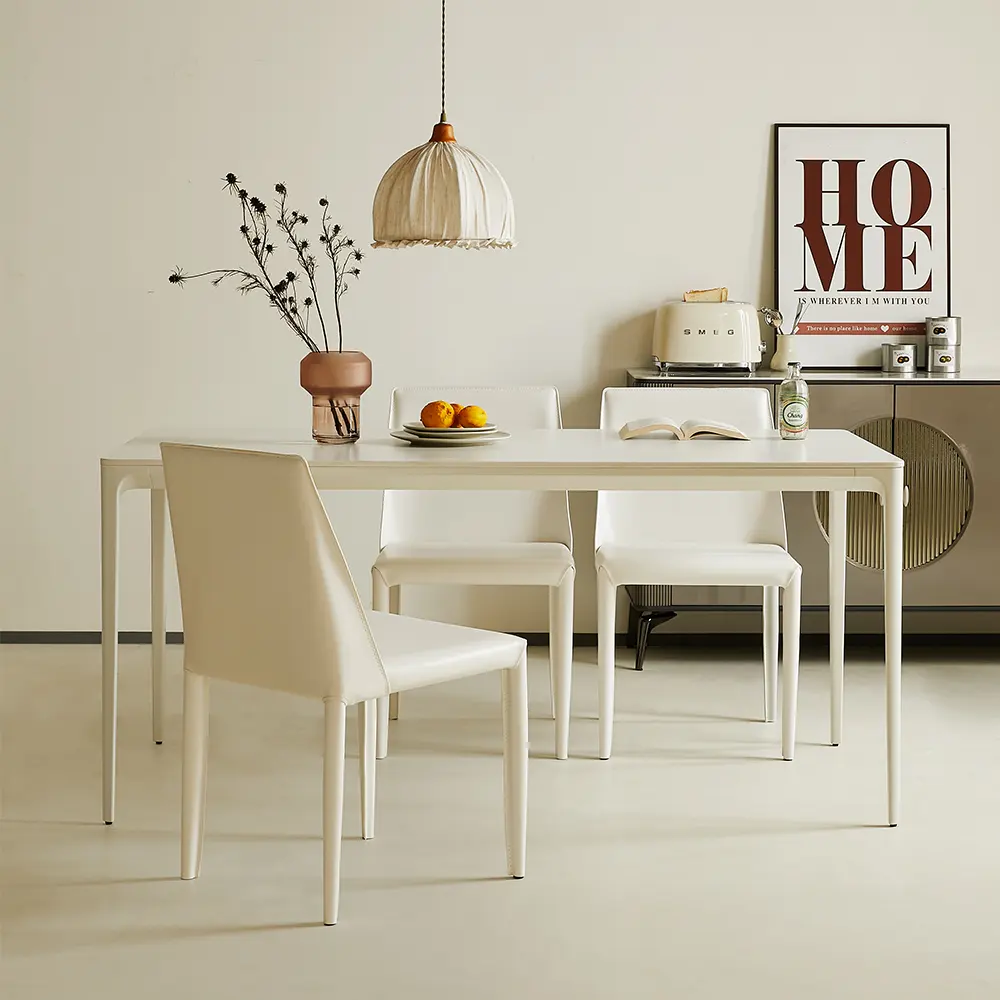 Petit mobilier moderne et luxueux pour le salon, dessus de table en marbre, tapis 4 6 8 10 12 places, chaises, tables à manger