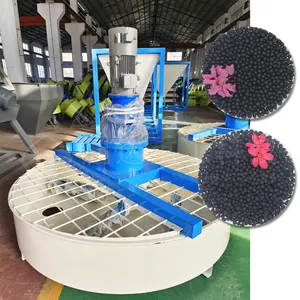 Fertilizer Industry Vertical Flat Disc Mixer Disc Mixing Machine Feeding Machine