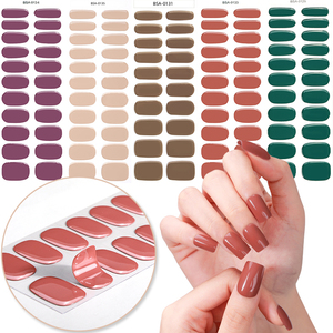 Nuovi Prodotti Innovativi: Adesivi <span class=keywords><strong>per</strong></span> <span class=keywords><strong>Unghie</strong></span> in <span class=keywords><strong>Gel</strong></span> Monocolore Senza UV, Texture Gelatinosa, Senza Bisogno di Lampada UV - Product Image 5