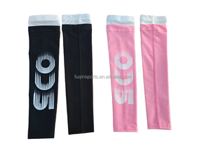 FQ personalizado compressão resfriamento em branco duplo cotovelo mangas compressão rugby futebol basquete esporte dupla camada braço mangas - Product Image 4