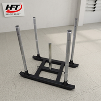 Trineo de Entrenamiento de Alta Intensidad Premium Cross Fit con Base de Acero y Carga de Placas para Fitness