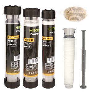 Hirisi 5M <span class=keywords><strong>Filet</strong></span> PVA pour la pêche à la <span class=keywords><strong>carpe</strong></span> avec tube, dissolution rapide, maille <span class=keywords><strong>soluble</strong></span> pour appât, recharge 25/37/44mm, <span class=keywords><strong>filet</strong></span> d'alimentation, matériel de pêche PA204 - Product Image 2