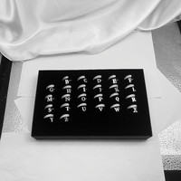 QIUHAN – bague ajustable en Zircon en forme de cœur, en acier inoxydable, Alphabet personnalisé, initiale personnalisée