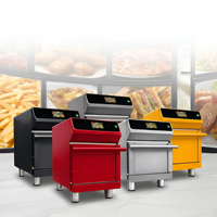 Horno de Convección Infrarroja Industrial de Cocción Rápida YT NT-P16T con Control Táctil, Diseño de Puerta Francesa, Automático para Panadería y Maíz