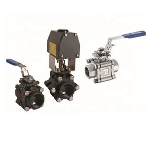 วาล์วลูกบอลลอยตัวแบบสามชิ้น K-Ball 180 ของ KTM ได้รับการรับรองมาตรฐาน OEM CE SIL ผลิตจากเหล็กกล้าไร้สนิม 316 สำหรับการใช้งานควบคุมในอุตสาหกรรม - Product Image 3