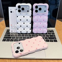 Coque de téléphone Cloud Polka Dot pour iPhone 18, coque de téléphone tendance pour iPhone 18 17 16 Pro Max, coque de téléphone mate