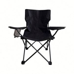 Chaise pliante de camping et de loisirs d'extérieur personnalisable avec dossier portable – Idéale pour la plage - Product Image 3
