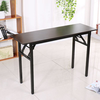 Table pliante Portable, pieds en acier, bureau d'extérieur, balcon, restaurant, activités, maison