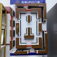 Ventanas Abatibles de PVC con Doble Acristalamiento, Diseño Moderno Chino, para Cocina y Escuela, Resistentes al Viento y al Sonido
