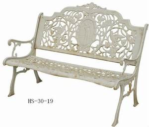 Banco de hierro fundido para Parque, muebles de jardín y patio, Banco de jardín de hierro fundido antiguo - Product Image 3