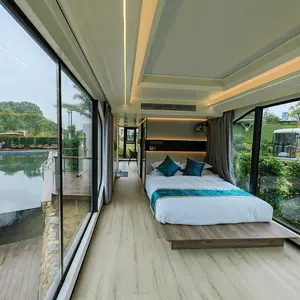 A3 individuell vorgefertigtes luxuriöses Hotel-Ferrhaus moderner modularer Container einfach zu installierendes mobiles Kapselhaus
