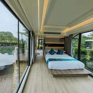 A3 Custom Geprefabriceerde Luxe Hotel Prefab Huis Moderne Modulaire Container Eenvoudig Te Installeren Mobiele Capsule Thuis