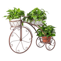 Offre spéciale pour usage domestique multicouche intérieur vert radis fleur support créatif forgé mariage centres de table décorations de table