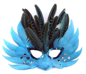 craft feathers with fashion bulk masks sequin feather masquerade eye mask for halloween venetian wedding party supply