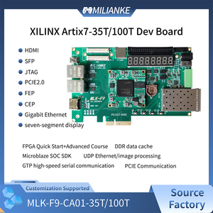 MILIANKE Xilinx-Artix7 Series MLK-F9-CA01-35T/100T 2-Channel 10/100/1000 Mbit/s Ethernet Dual PCIe2.0 Interfaces MLK-F9-CA01-35T - Product Image 5