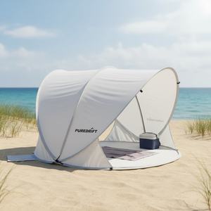 Tente <span class=keywords><strong>de</strong></span> plage ultralégère imperméable anti-UV en gros, abri solaire portable, auvent pour les voyages, les fêtes en <span class=keywords><strong>bord</strong></span> <span class=keywords><strong>de</strong></span> <span class=keywords><strong>mer</strong></span>, le <span class=keywords><strong>camping</strong></span> - Product Image 3
